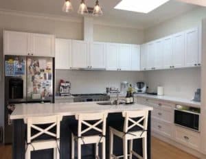 Hamptons style kitchen renovation sydney