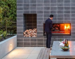 Escea EK series outdoor wood fireplaces BBQ Abbey Fireplaces Sydney