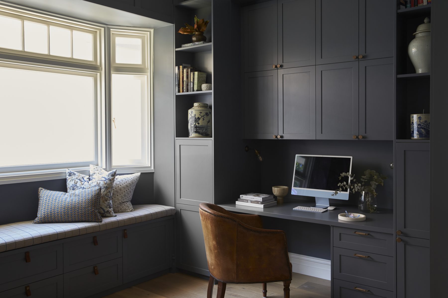 Custom Builtin Bookcase Cabinetry Joinery