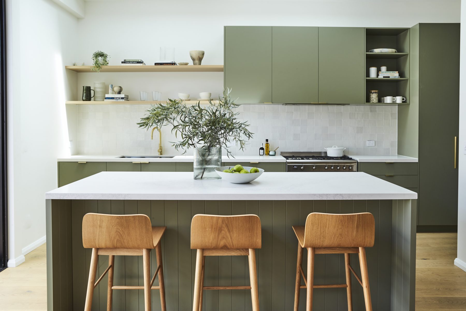 Custom Kitchen Cabinetry Renovation Installation Design Sydney Green