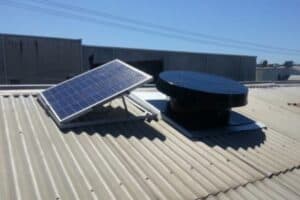 Solar Roof Ventilator System Sydney Xchange Air