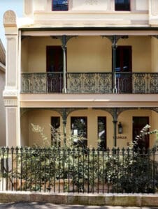Historical terrace with timeless character reflecting heritage